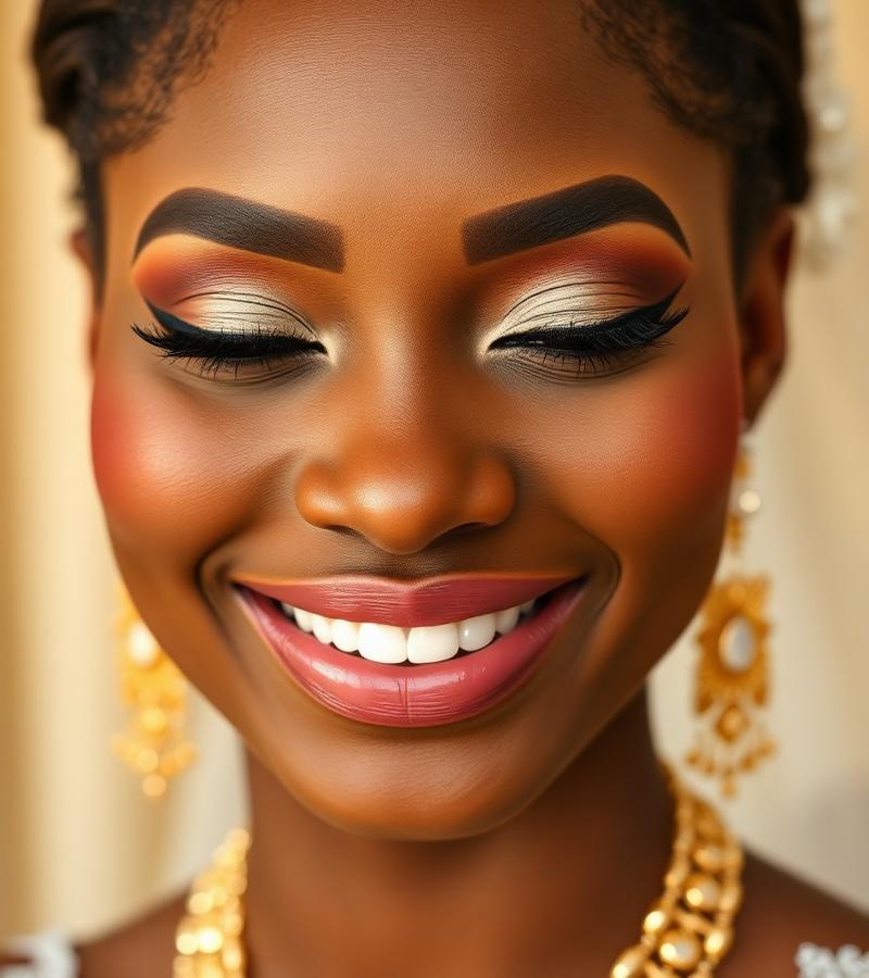 Bridal makeup artistry